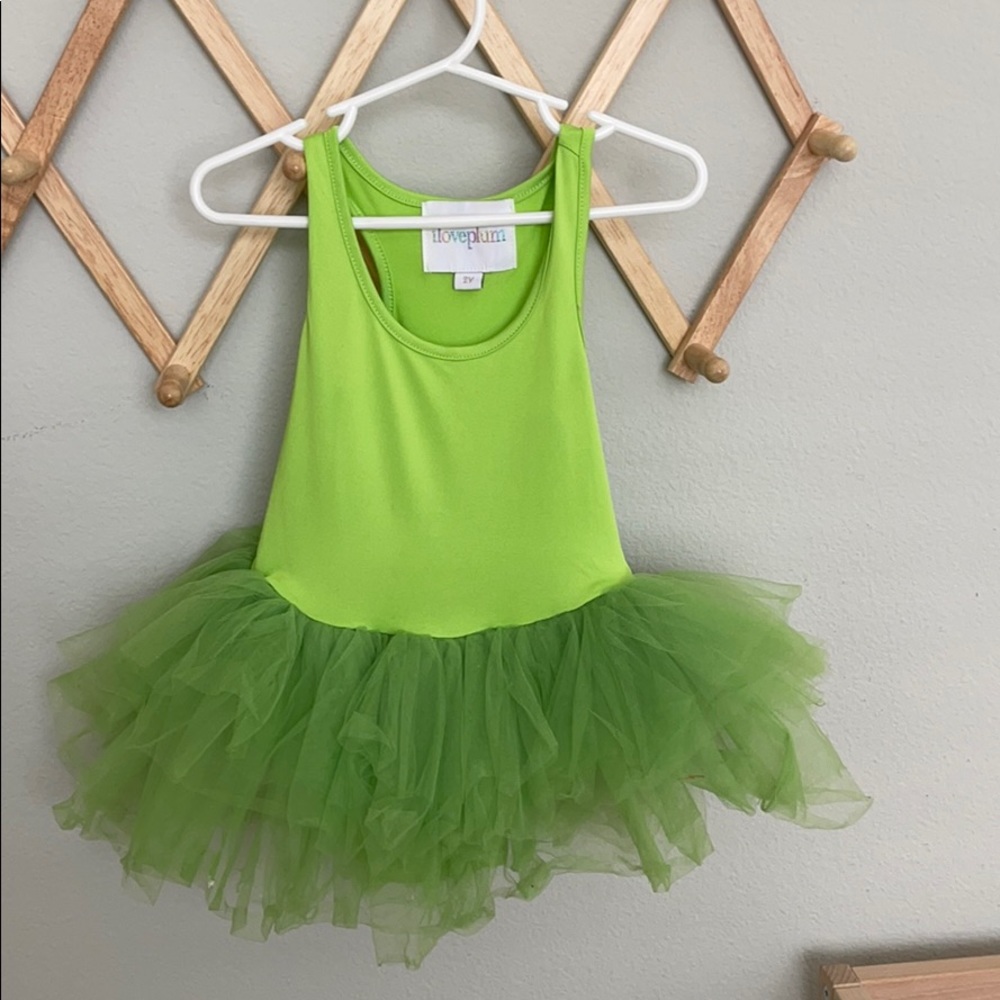 I love plum tutu in green